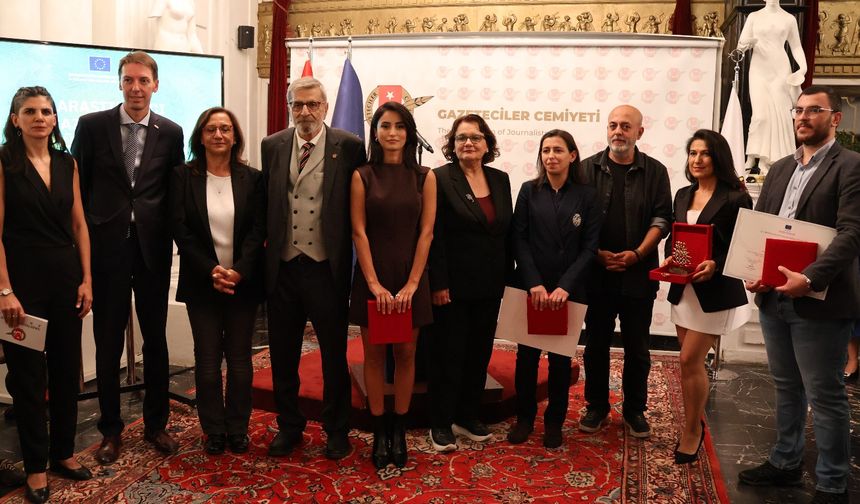 2025 AB ARAŞTIRMACI GAZETECİLİK ÖDÜLLERİ SAHİPLERİNİ BULDU